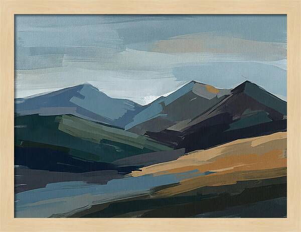 Serene Peaks Of Nature