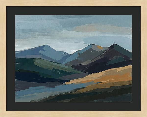 Serene Peaks Of Nature