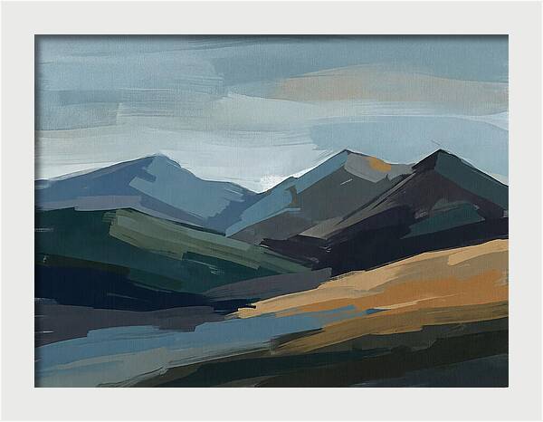Serene Peaks Of Nature