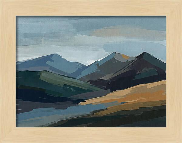 Serene Peaks Of Nature