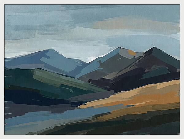 Serene Peaks Of Nature
