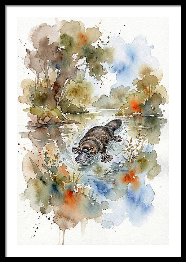 Serene Platypus Encounter