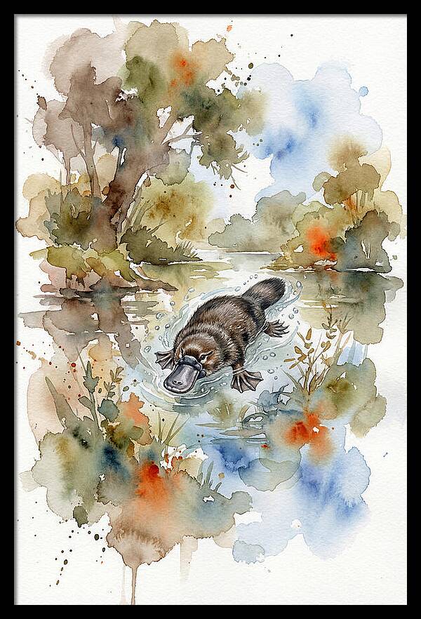 Serene Platypus Encounter