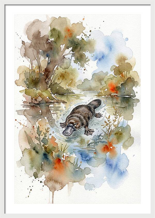 Serene Platypus Encounter