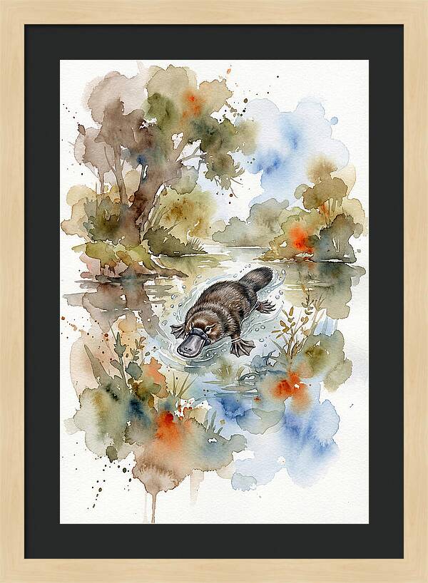Serene Platypus Encounter