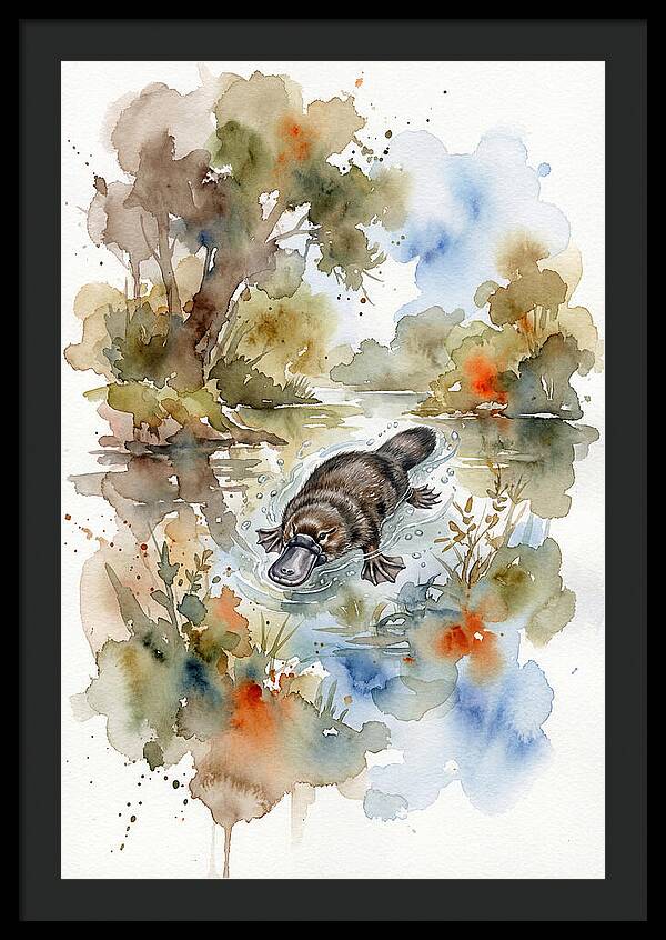 Serene Platypus Encounter