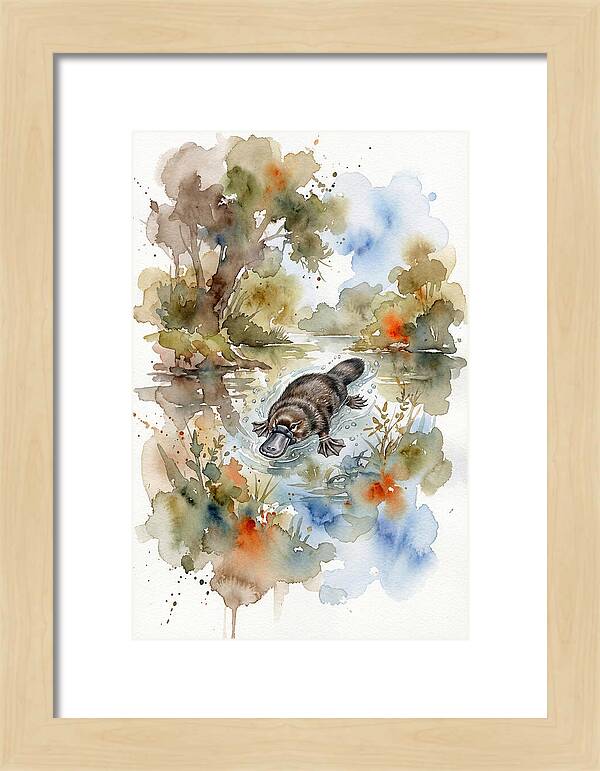 Serene Platypus Encounter