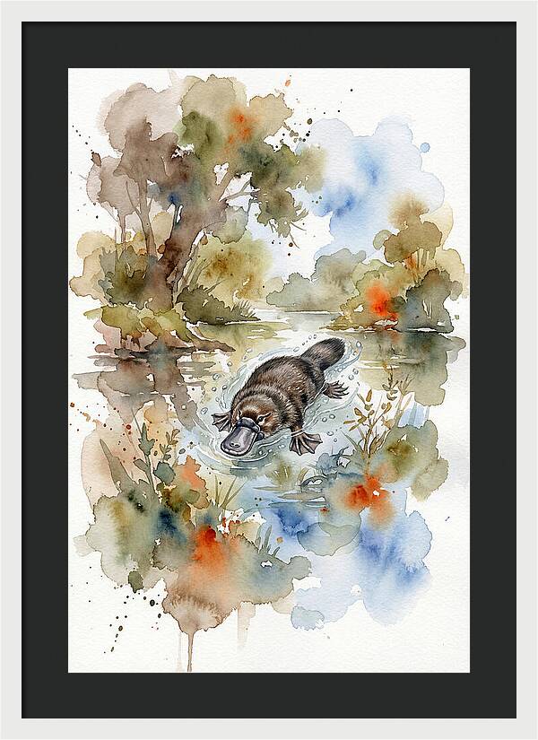 Serene Platypus Encounter