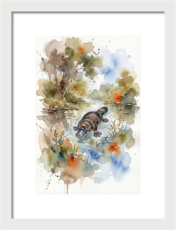 Serene Platypus Encounter