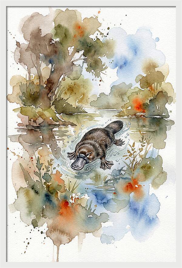 Serene Platypus Encounter
