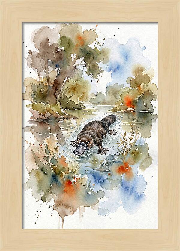 Serene Platypus Encounter