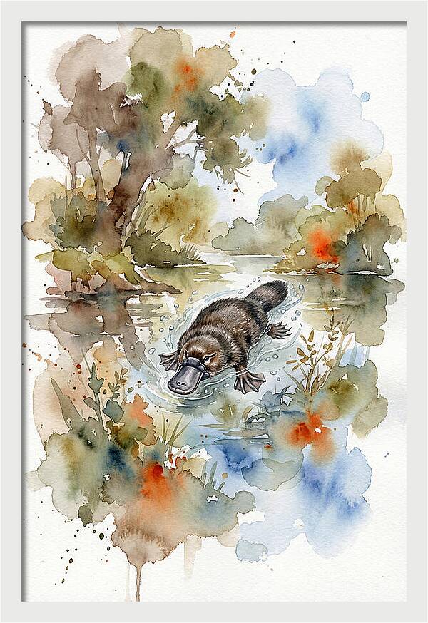 Serene Platypus Encounter