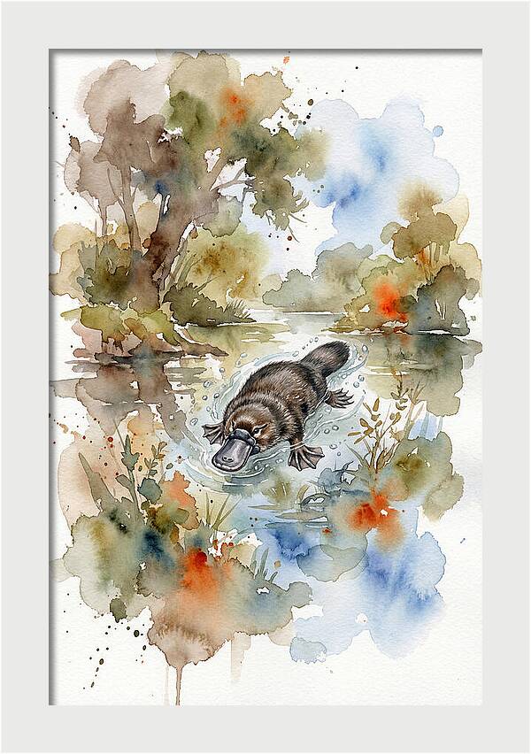 Serene Platypus Encounter
