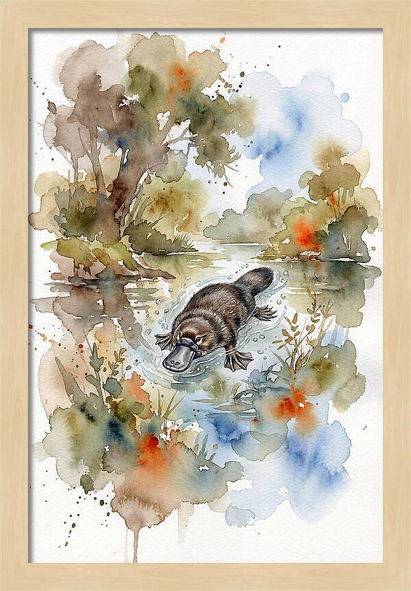 Serene Platypus Encounter
