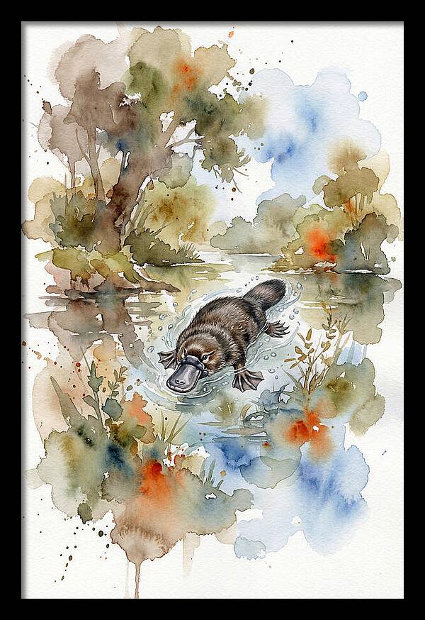 Serene Platypus Encounter