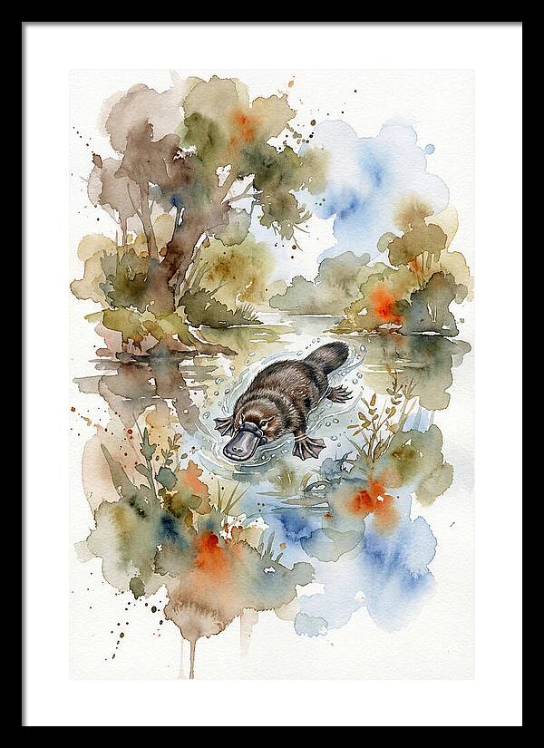 Serene Platypus Encounter