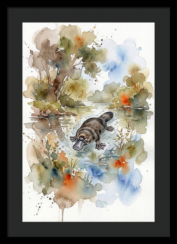 Serene Platypus Encounter