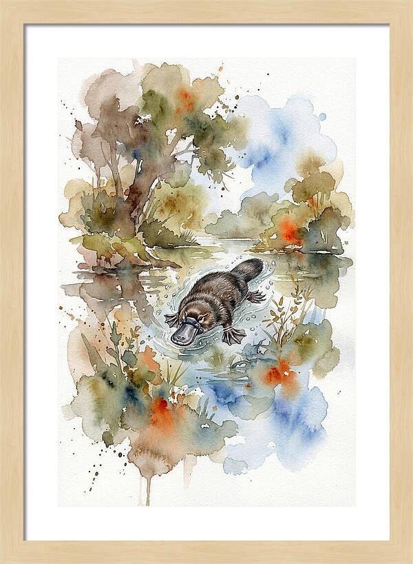 Serene Platypus Encounter