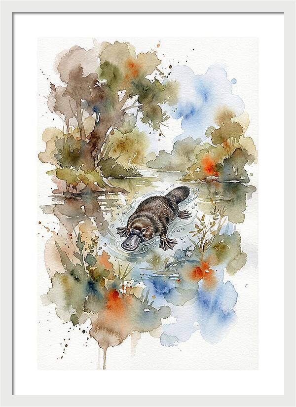 Serene Platypus Encounter