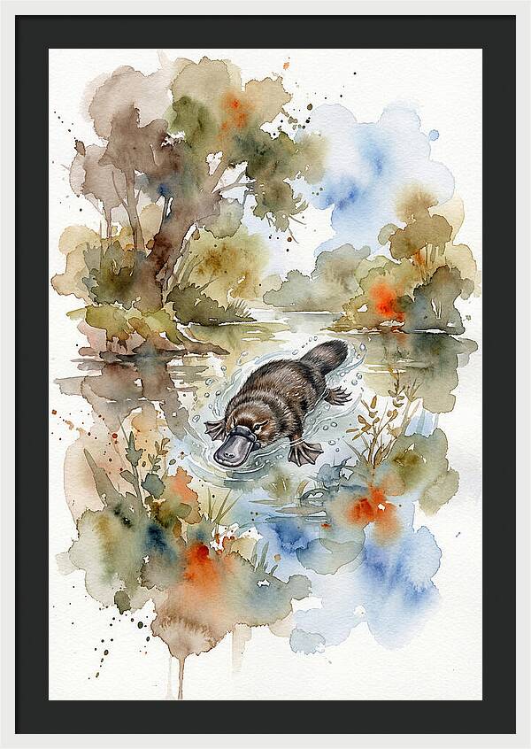 Serene Platypus Encounter