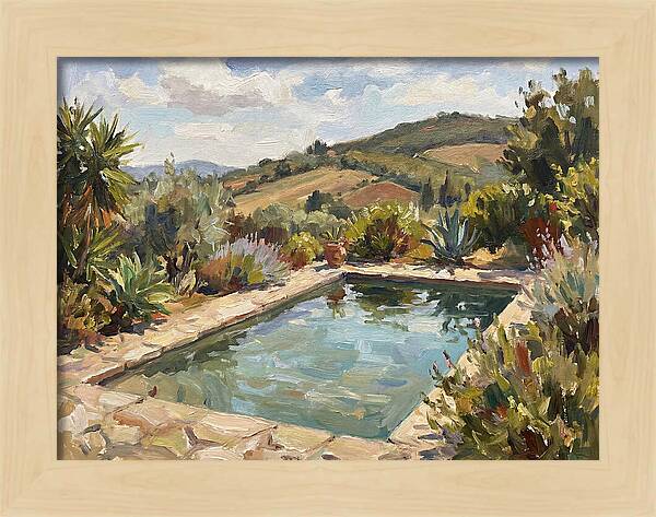 Serene Poolside Retreat