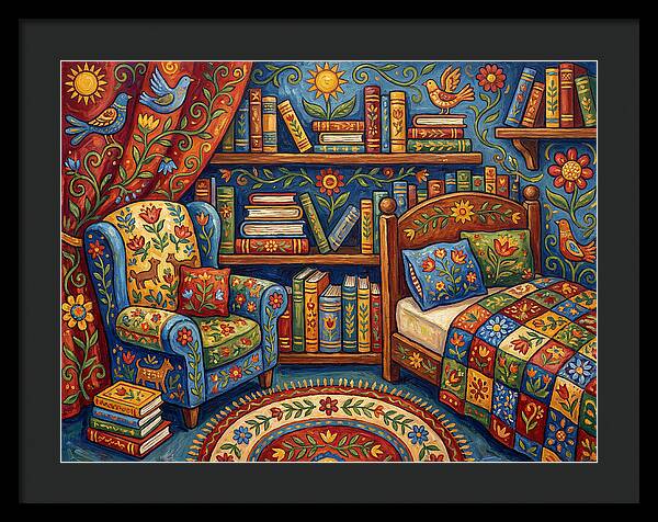Serene Reading Corner