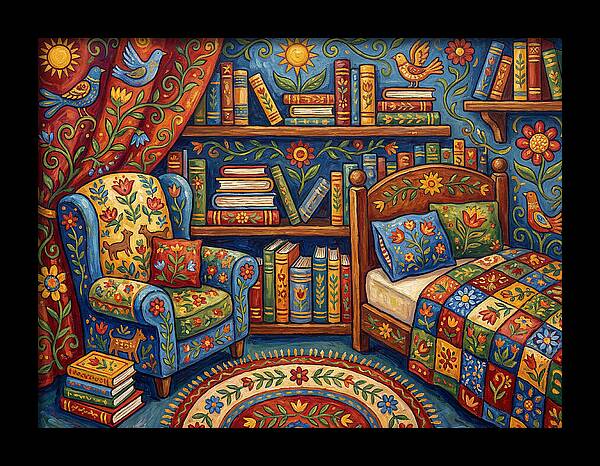Serene Reading Corner