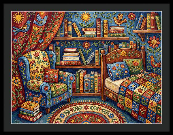 Serene Reading Corner