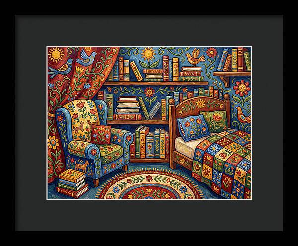 Serene Reading Corner