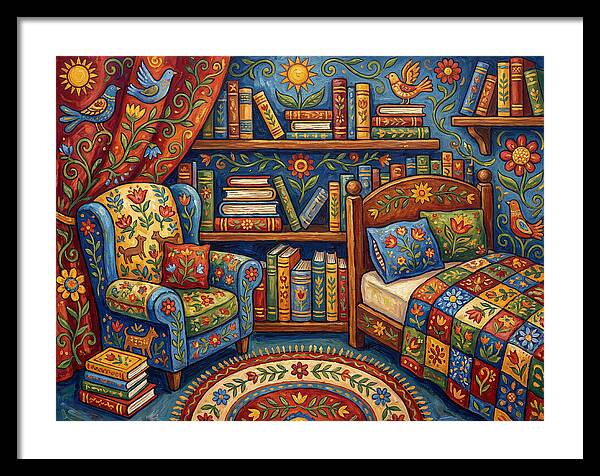Serene Reading Corner