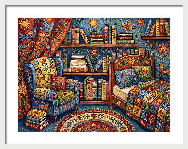 Serene Reading Corner