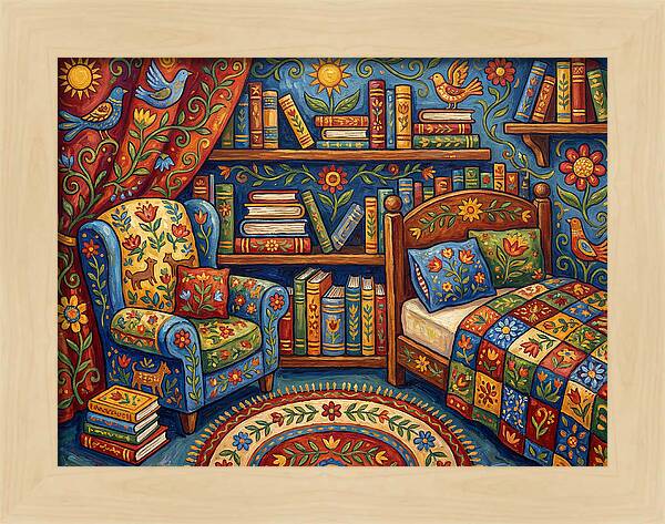 Serene Reading Corner