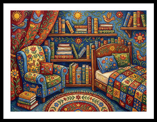 Serene Reading Corner