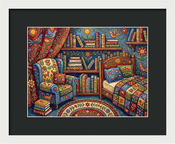 Serene Reading Corner