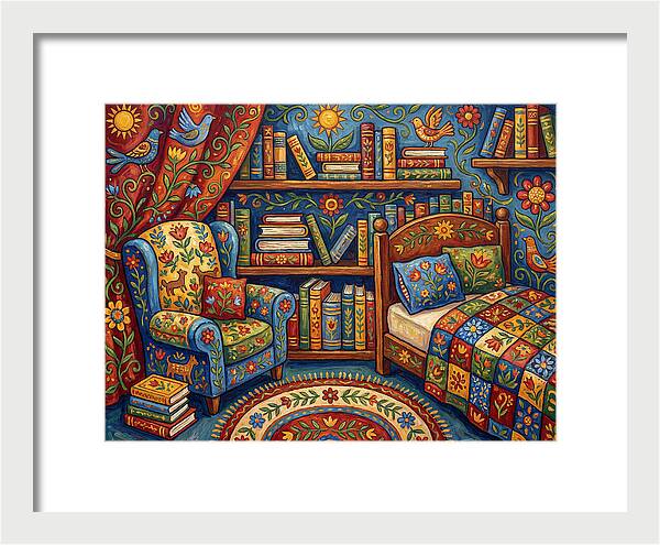 Serene Reading Corner
