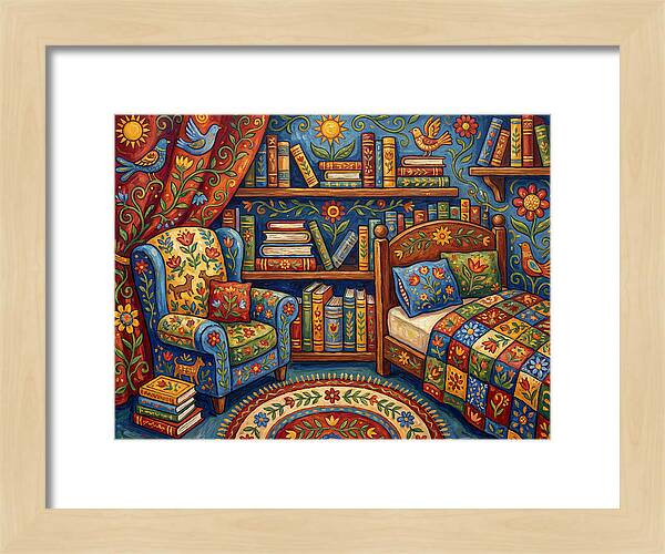 Serene Reading Corner