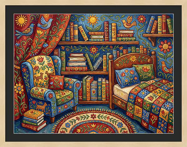 Serene Reading Corner