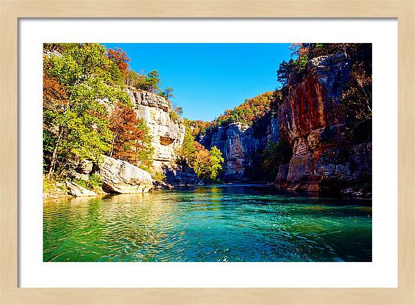 Serene Reflections At Buffalo National River