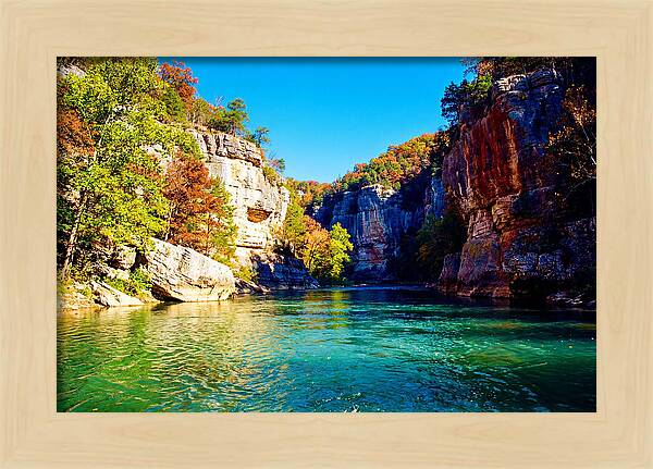 Serene Reflections At Buffalo National River