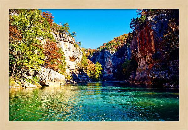 Serene Reflections At Buffalo National River