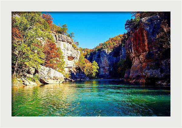 Serene Reflections At Buffalo National River