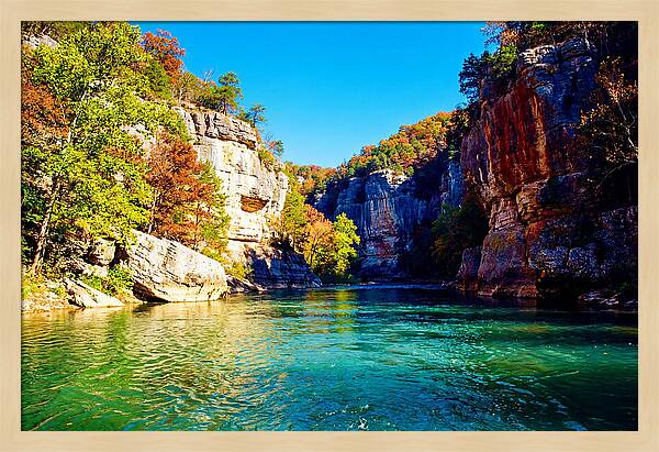 Serene Reflections At Buffalo National River