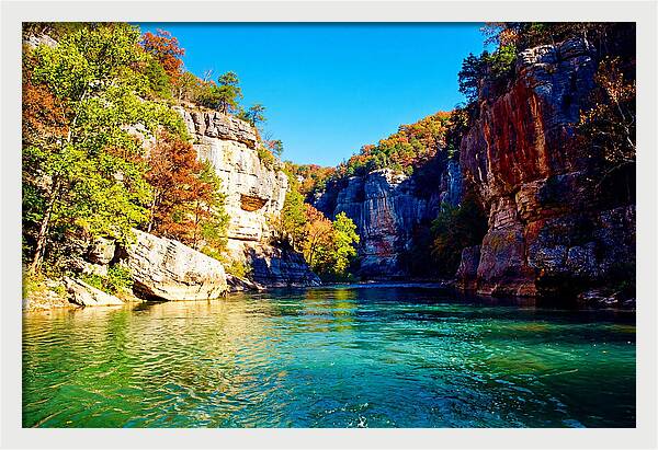 Serene Reflections At Buffalo National River