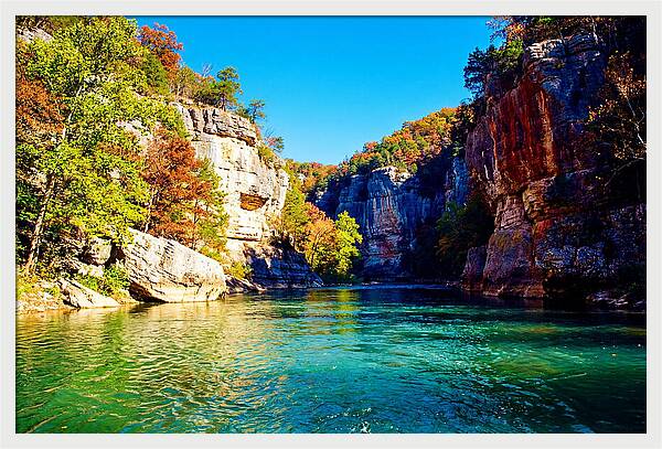 Serene Reflections At Buffalo National River