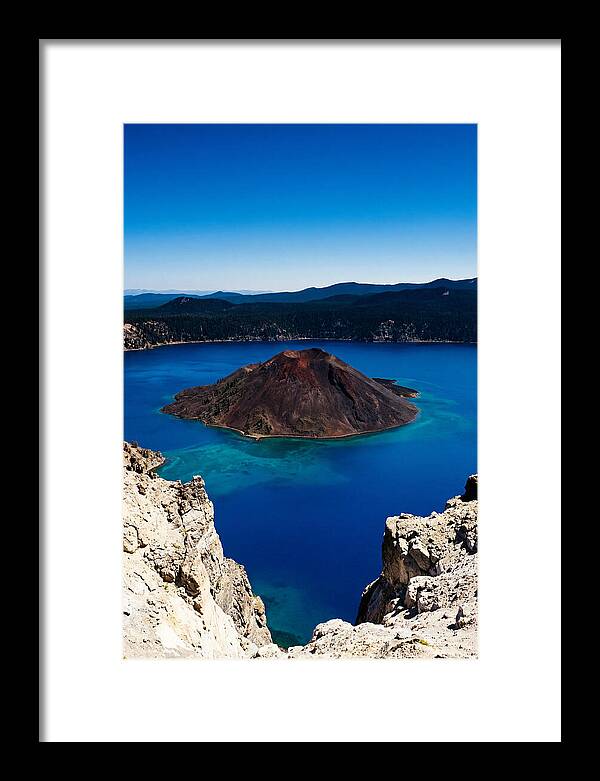 Serene Reflections At Crater Lake