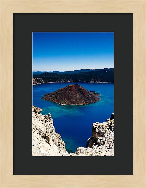 Serene Reflections At Crater Lake