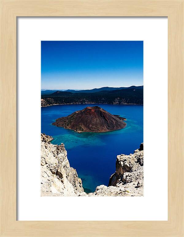 Serene Reflections At Crater Lake