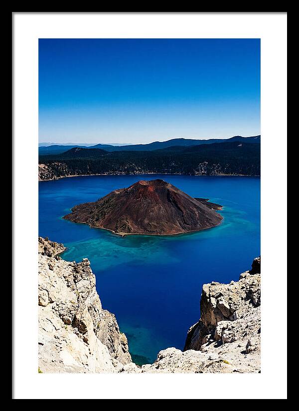 Serene Reflections At Crater Lake