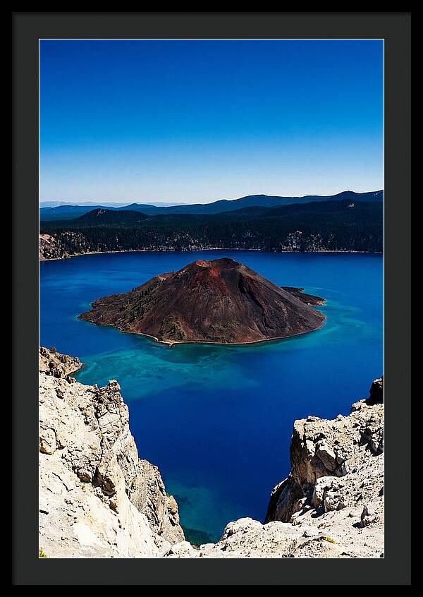 Serene Reflections At Crater Lake