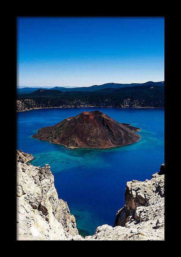 Serene Reflections At Crater Lake